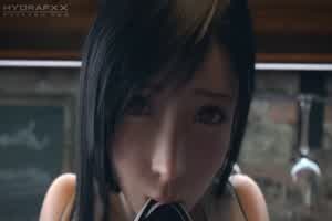 【final fantasy】 太空战士 tifa 蒂法任务中离跑去性爱  背景图片